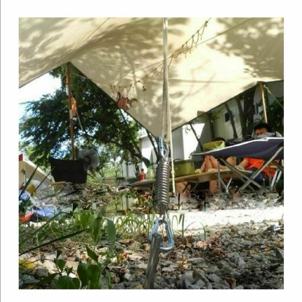 Beach Accessories High Strength Fixed Hook Buckle Rope Tensioner Spring Buckle