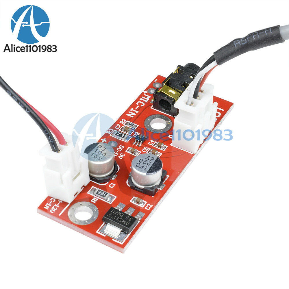 MAX9812 MAX9812L Electret Microphone Amplifier Board 3V/ 4V-12V Input