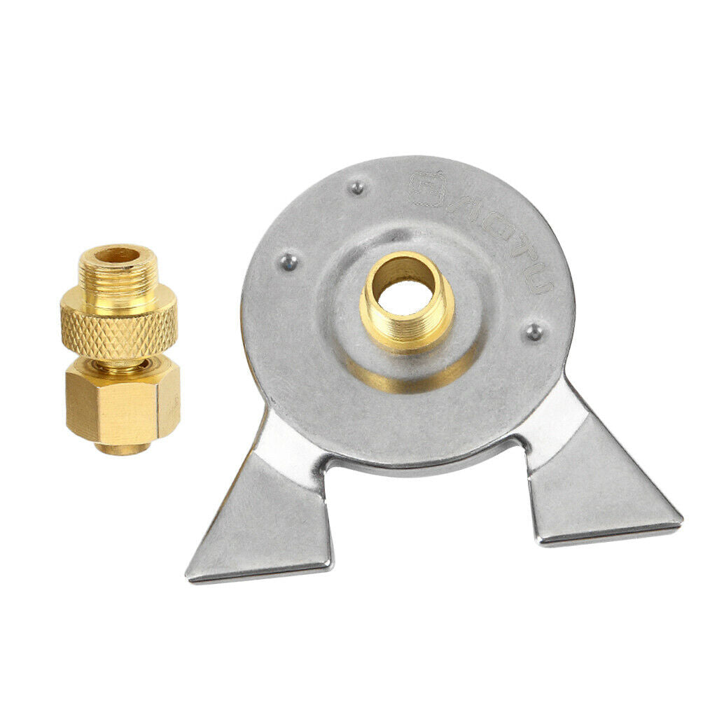 Metal Camping Stove Gas Tank Adapter Gas Bottle Refill Tool For Outdoor Camping,