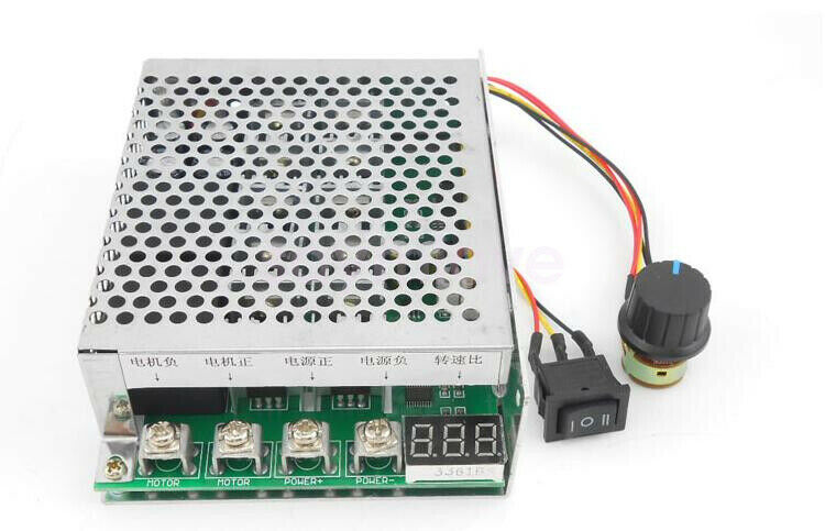 New DC 10-55V 100A Max Reversible DC Motor Speed Control PWM Controller
