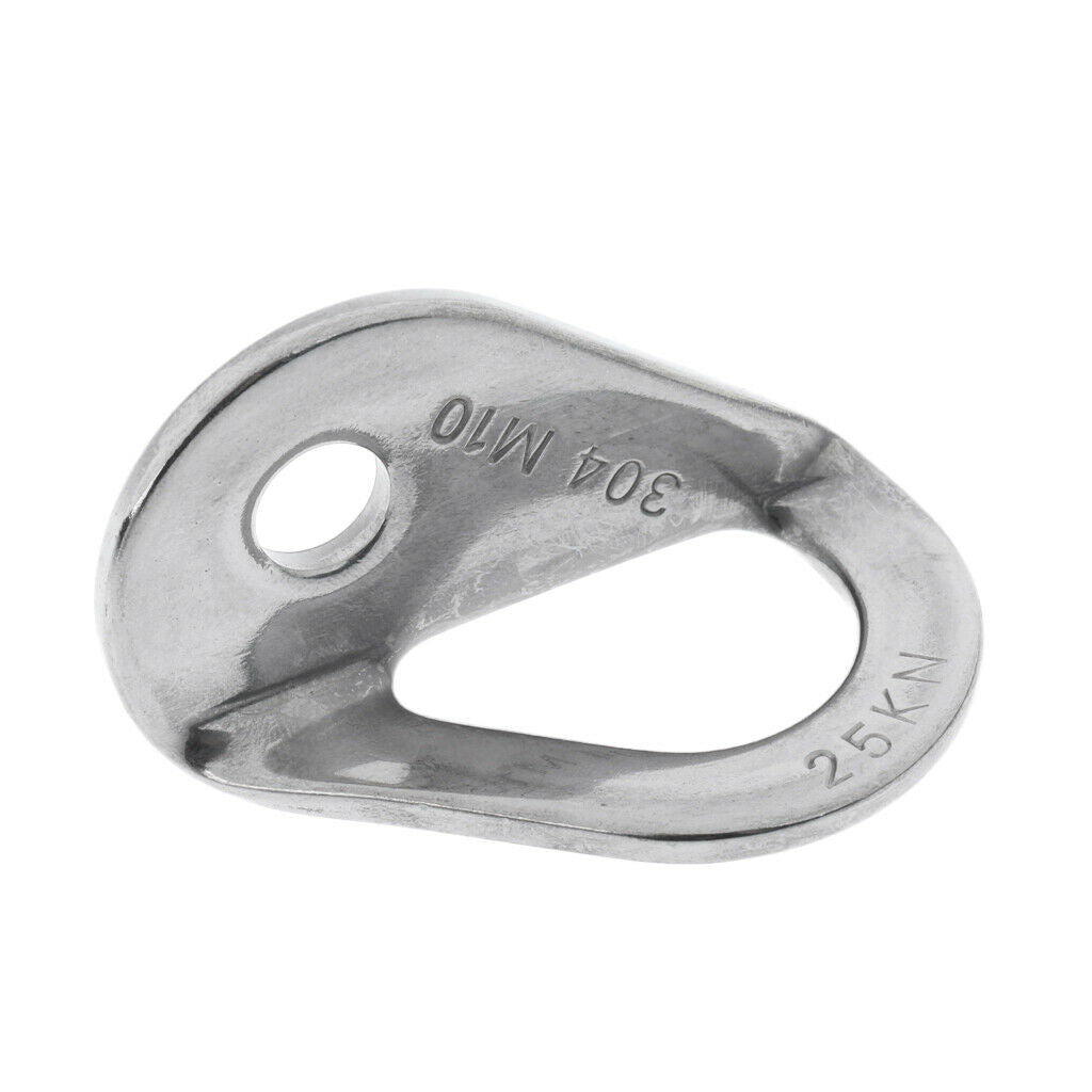 2pcs Rock Climbing Bolt Stainless Steel Anchor Bolt Hangers 10mm Set 25 KN