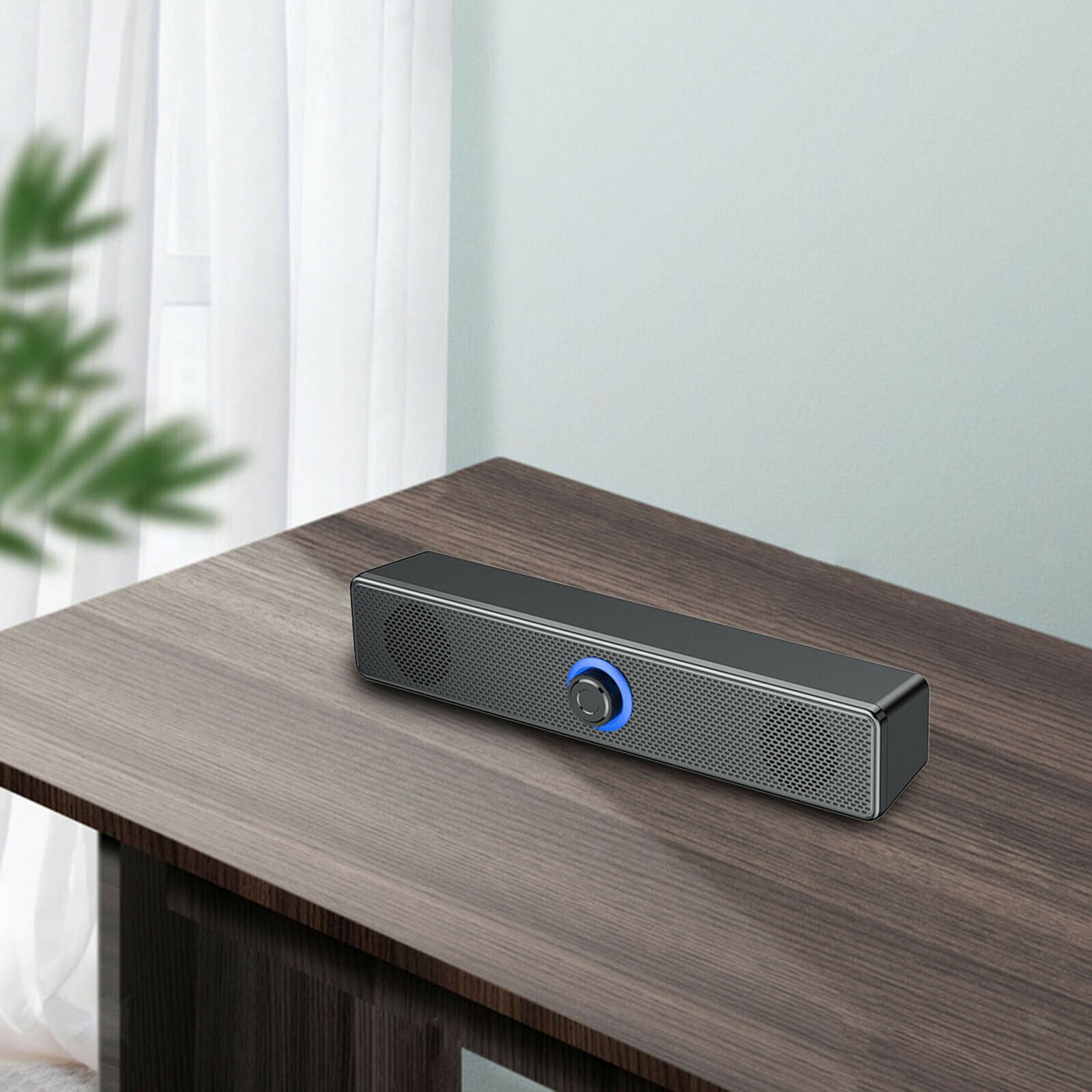 Sound Bar Wired Bluetooth Speaker Waterproof Volume Control for PC Tablets