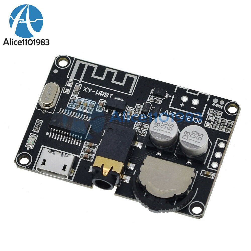 Adjustable Volume DC3.7-24V Bluetooth 5.0 Stereo Audio Decoder Board