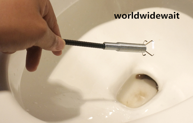 1PC Toilet Pipe Sewage Four-claws Grabber Crawler Clipper Fetch Device 160cm
