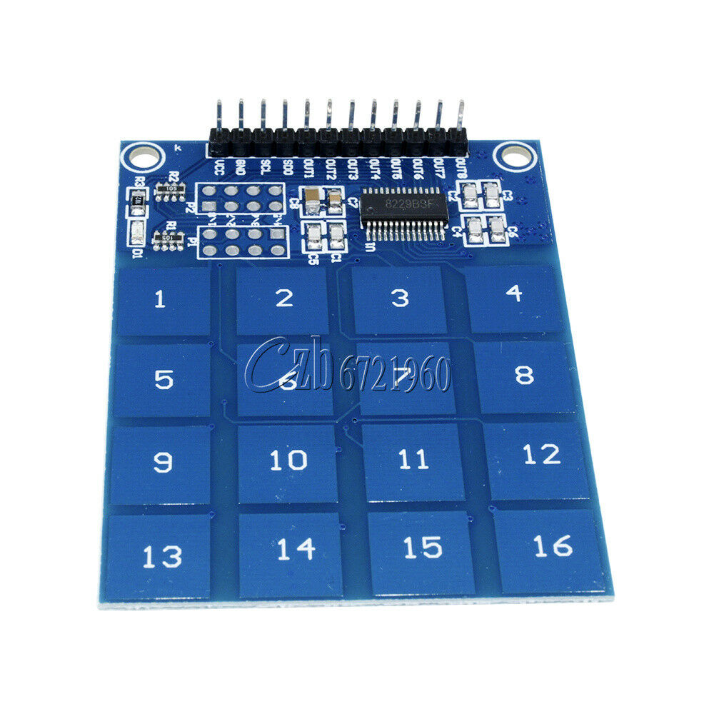 Arduino TTP229 16 Channel Digital Capacitive Switch Touch Sensor Module