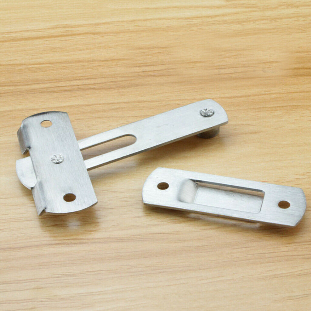 Durable Door Gate BoltS Bathroom Toilet Privacy Shed LockS Catch Latch Slide