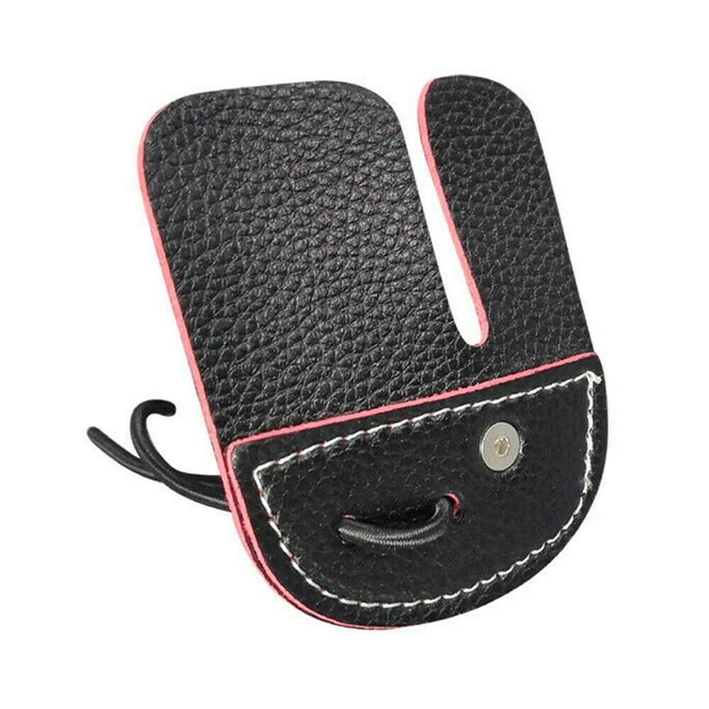 Archery Finger-Guard Hand Protector Gear Right Hand Recurve Bow Shoot Hunting PU