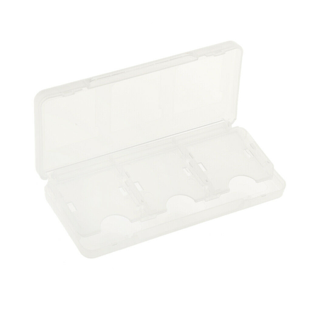 6-in-1 Game Card Case For 3DS Crystal White