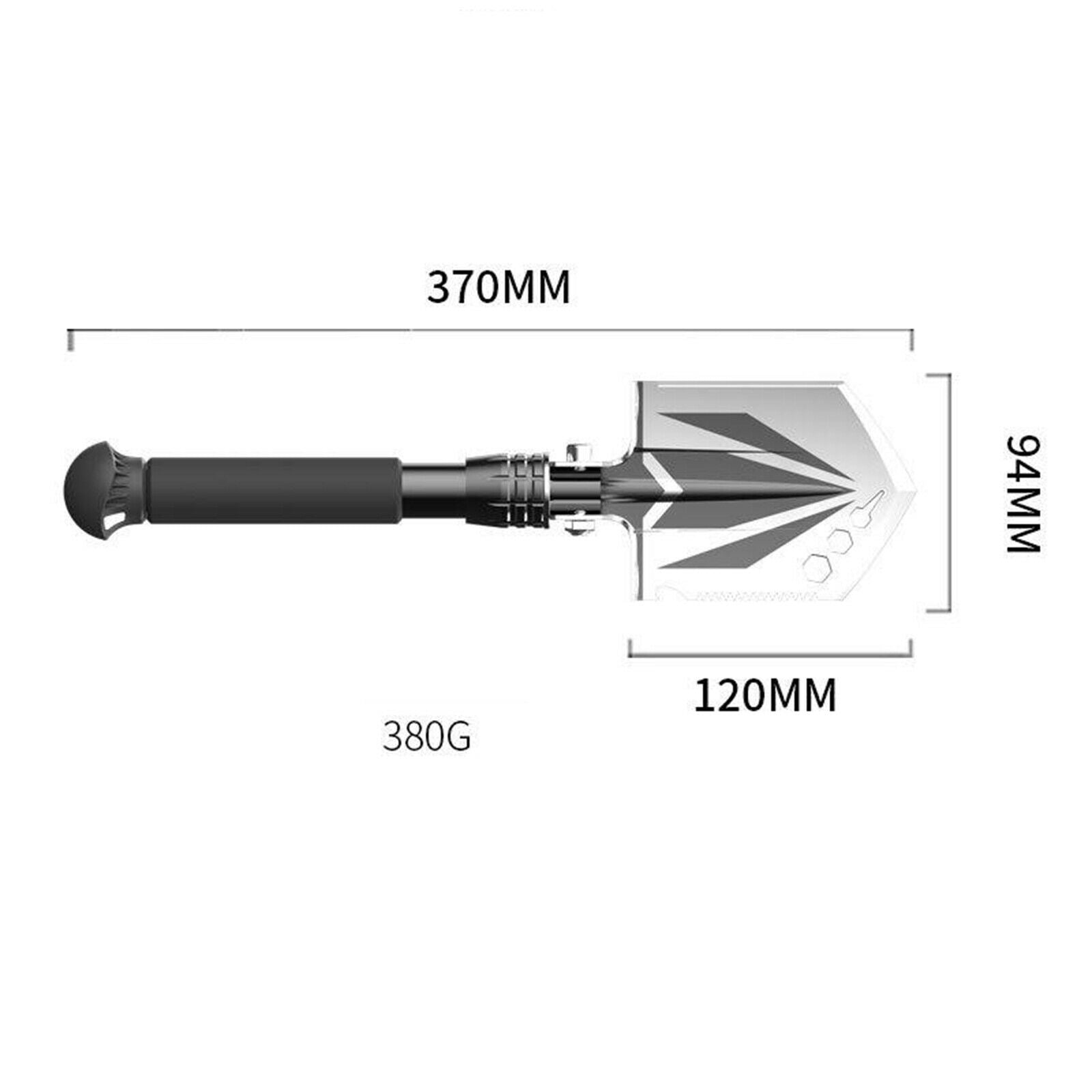 Folding Camping Shovel Survival Axe with Sponge Handle Digging Chipping
