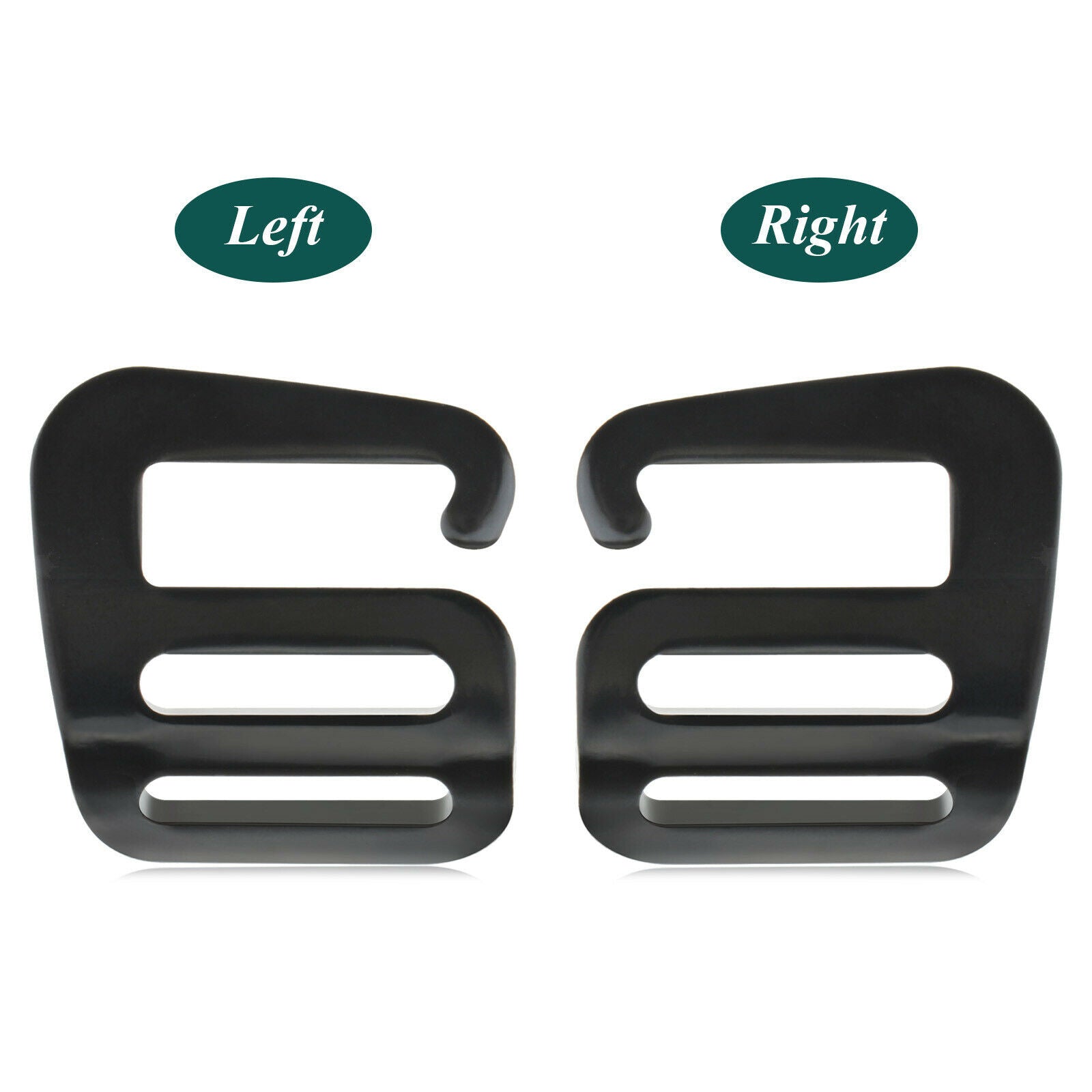 20 Pcs G Hook Webbing Buckle Quick Release for Backpack Strap Belt Webbing