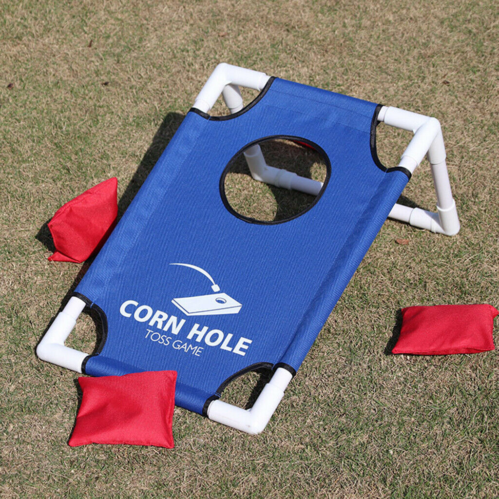 Portable Cornhole Board Beanbag Throwing Throwing Game Set with Carrying Bag