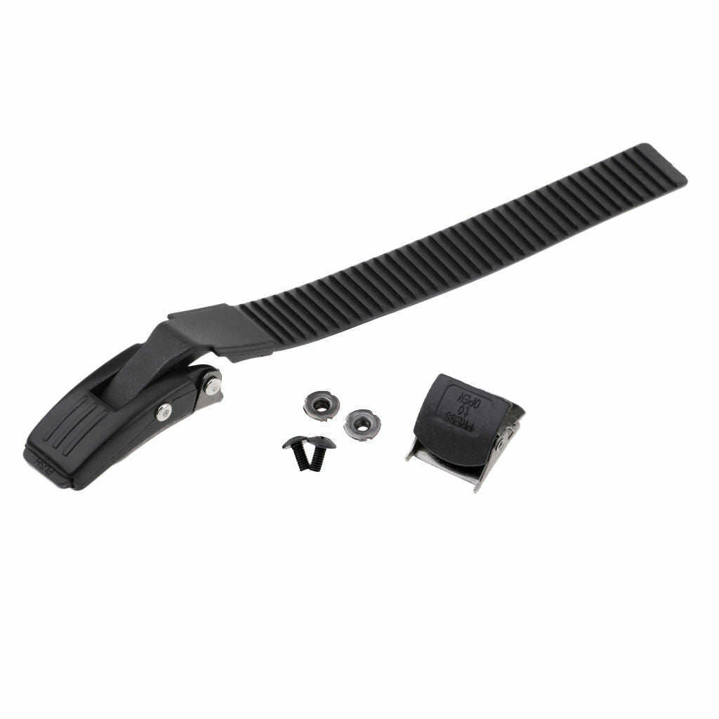 2 Set Premium Replacement PP Inline Skate Fixing Band Strap + Mounting Screws