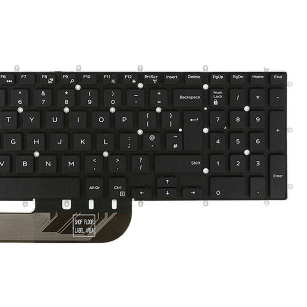 (1)Laptop Replacement UK Keyboard For Dell Inspiron 15-7566 7567 7577 7786