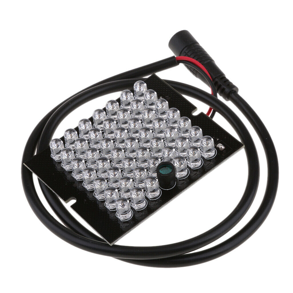 4Pieces 48 LEDs 940nm Infrared IR Board Module 12V 90° for CCTV Camera