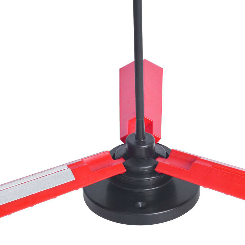 Archery Fletching Stick Fletches Vanes Jig with Scale for Multi-size Arrows