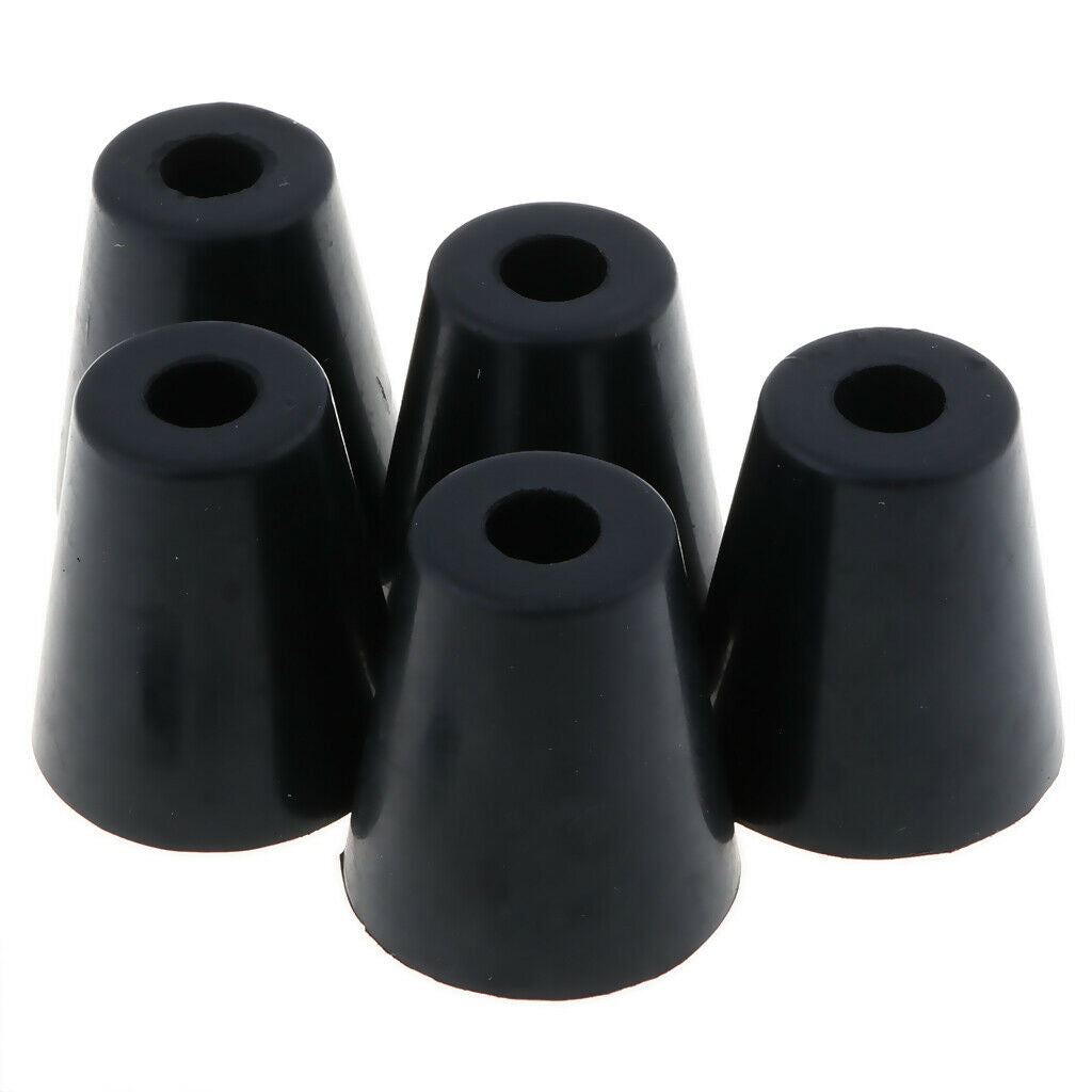 5Pcs Isolation Rubber Feet Pad Base 45x49mm Cabinet Amplifier Speaker CD DVD
