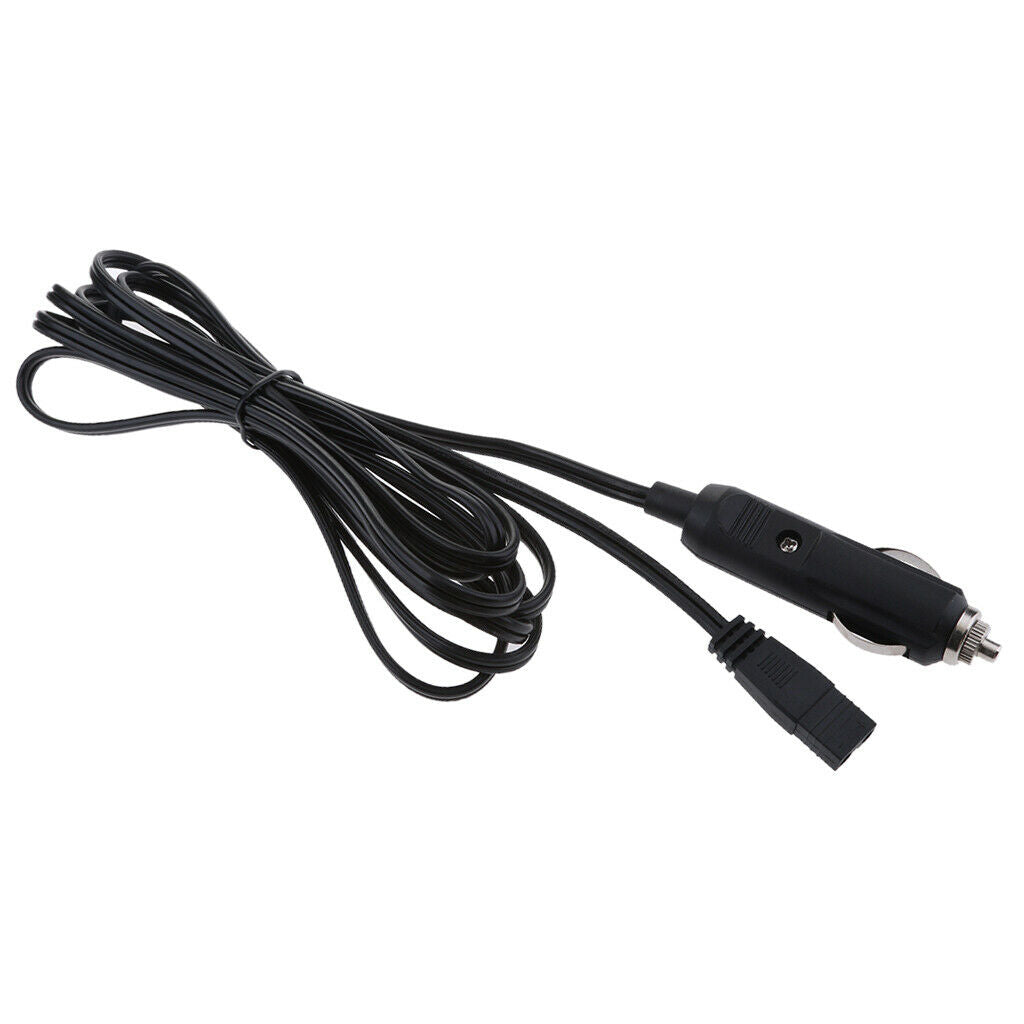 2 Pins Plug Power Adapter Extension Cables for Car Cooler Box Fridge 10Ft