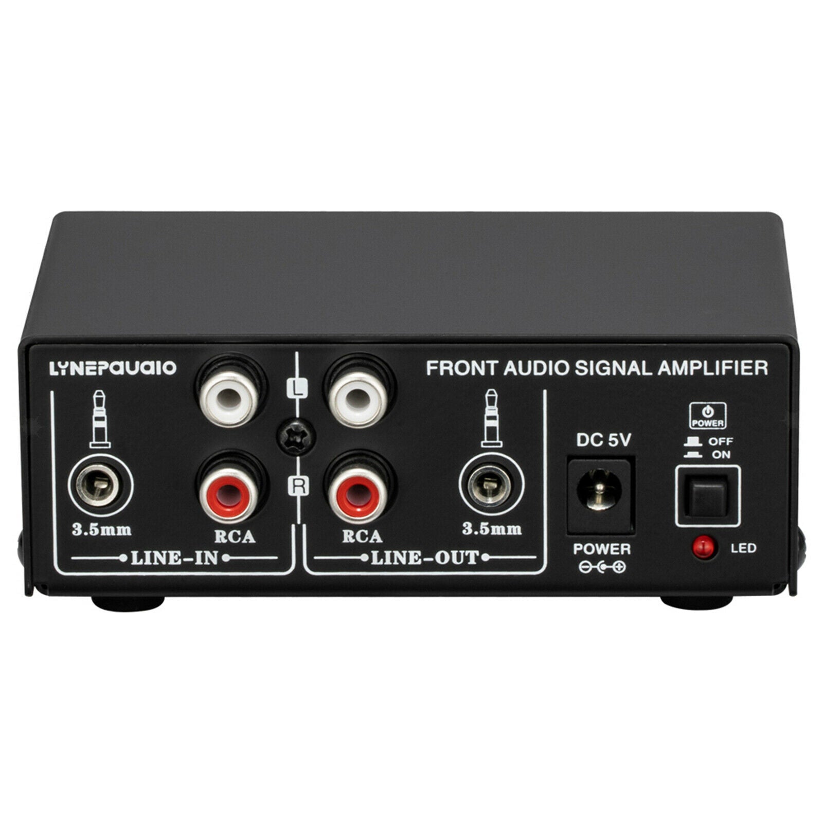 Portable Stereo Sound Amplifier Headphone Amplifier Booster 3.5mm Output