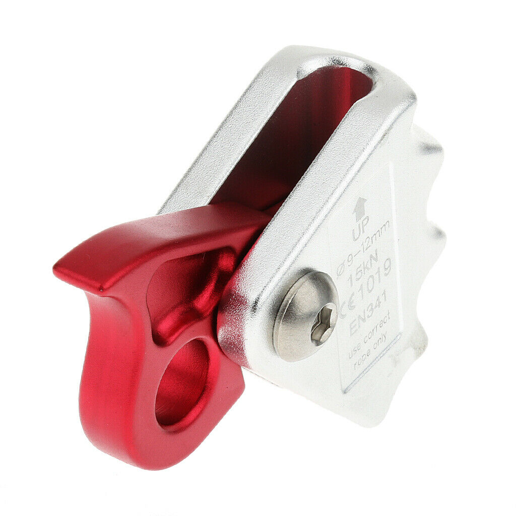15KN Safety Rock Climbing Abseil Rope Grab Rappel Protector Fall Protection