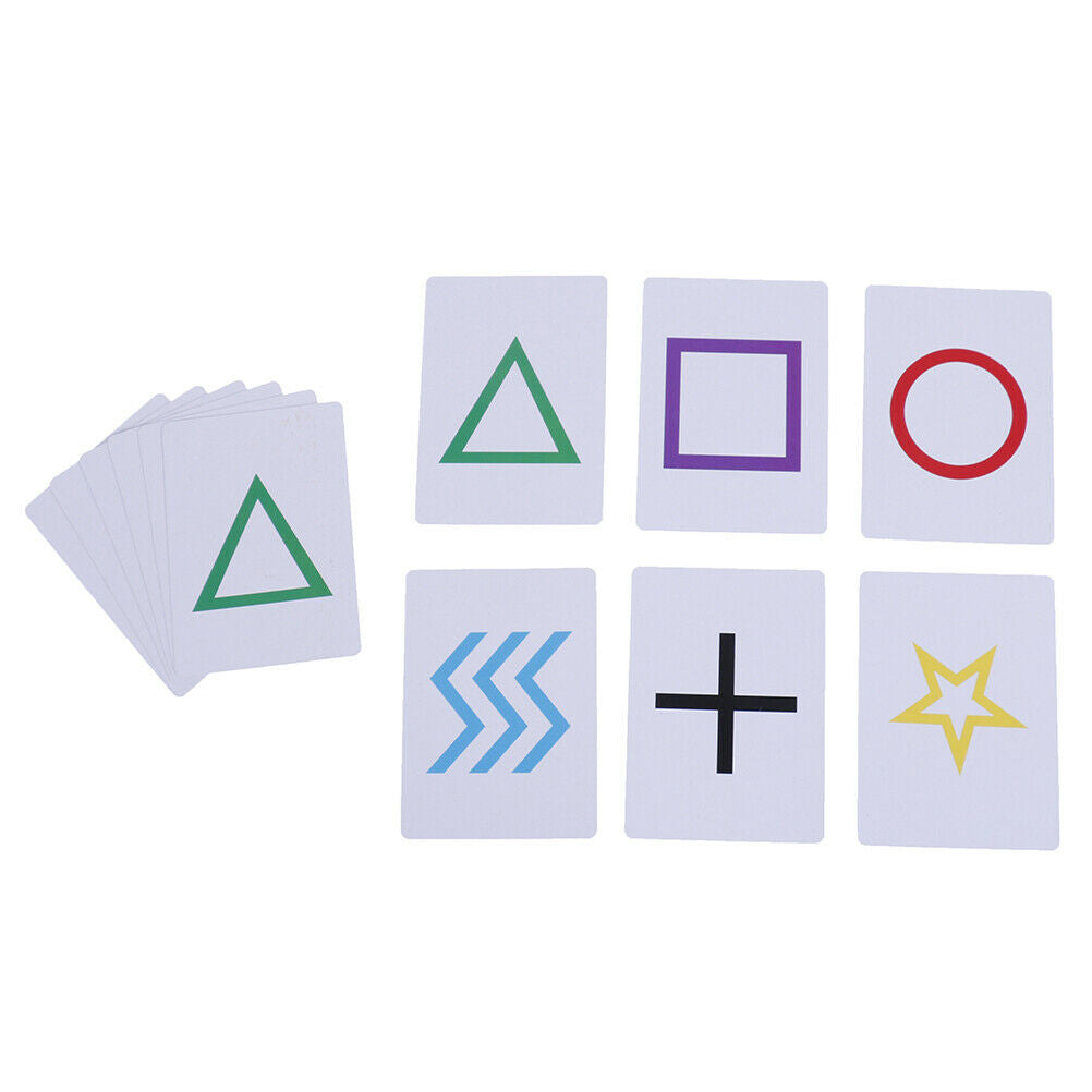 2 Sets ESP Classic Cards Group Magic Tricks Easy To Do Children Kids MagicN Lt