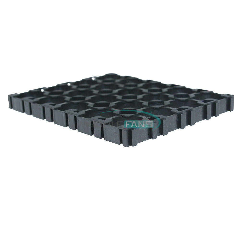 2PC 4x5 Cell 18650 Batteries Spacer Radiating Shell Plastic Heat Holder Bracket