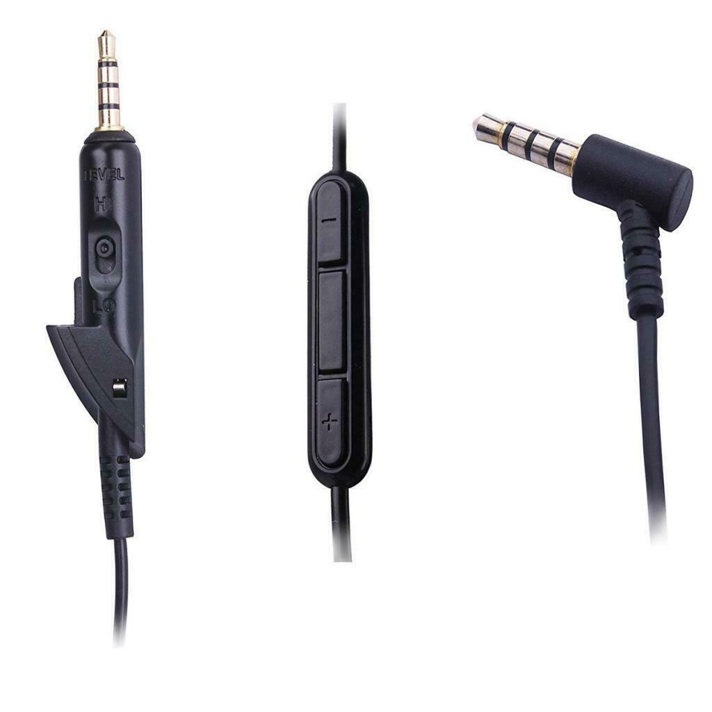 Lovoski Replacement Audio Cable with Mic For -15 QC15 QC2 Headphones