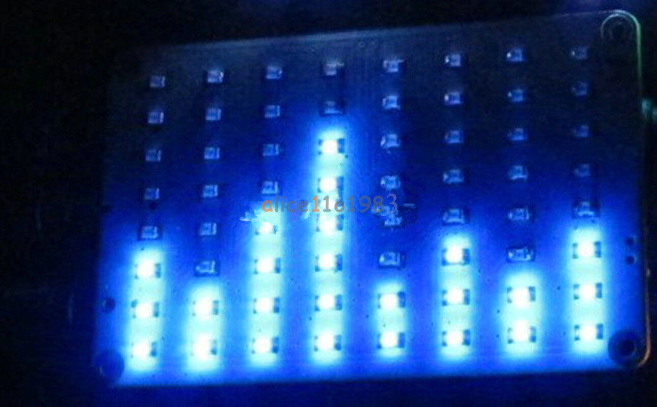 DIY Kit Perfect 8x8 Audio Indicator Blue FFT Voice Frequency Voice Control LED