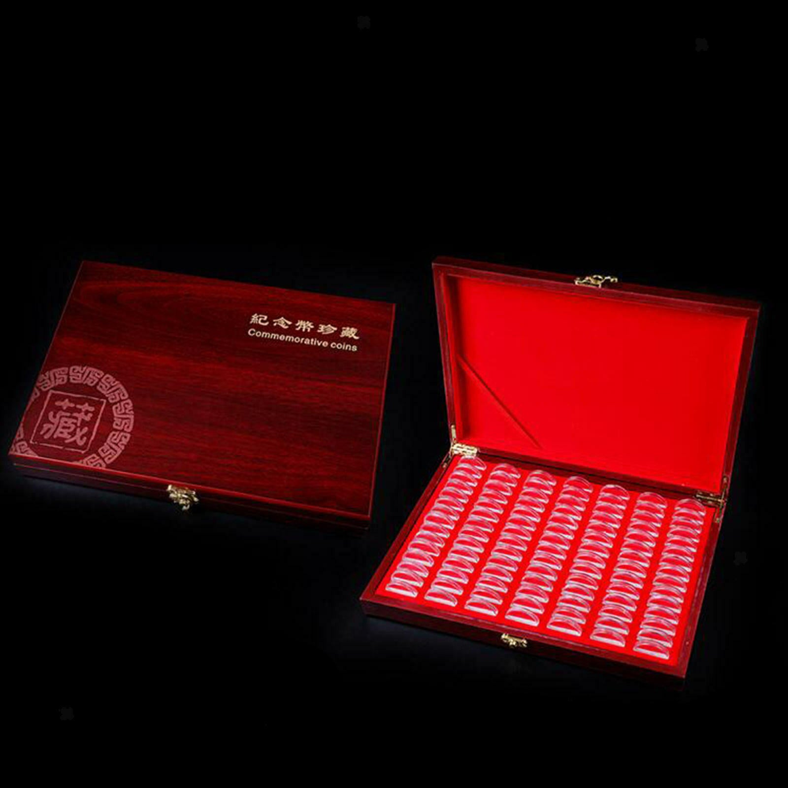 100-Pocket Coin Capsule Holders for Collectors Coin Collection Supplies