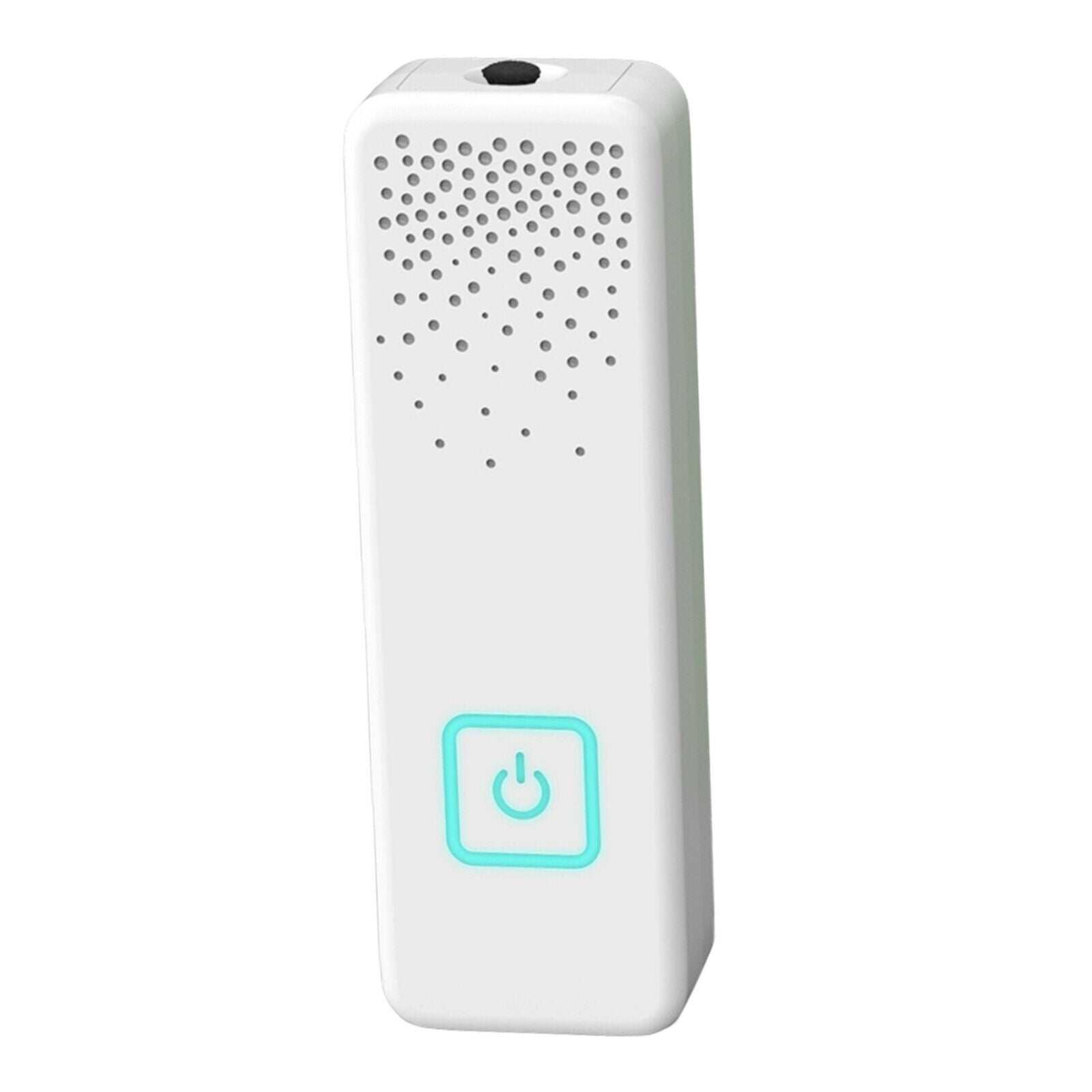 Air Purifier Cleaner Ion Generator Tie Clip Wearable Smoke Remover White