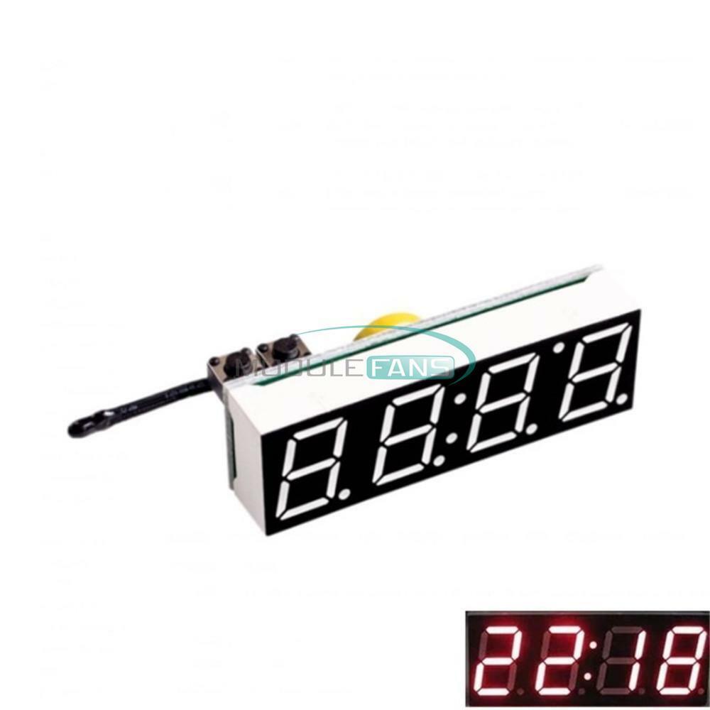 DS3231SN 3 in 1 LED Digital Clock Temperature Voltage Module DIY Electronic NEW