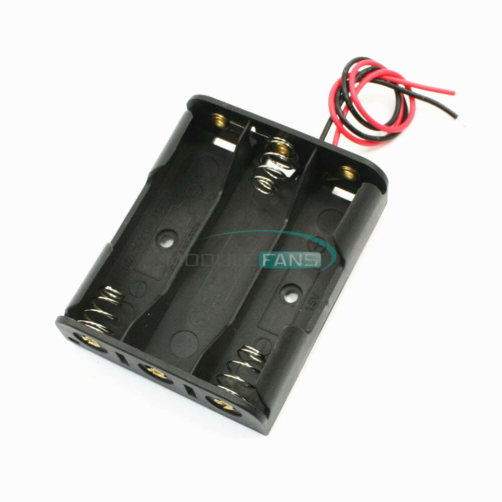 Electronic Metal Detector 3V-5V 60mm Non-contact Sensor DIY Kit+Battery Box 3xAA