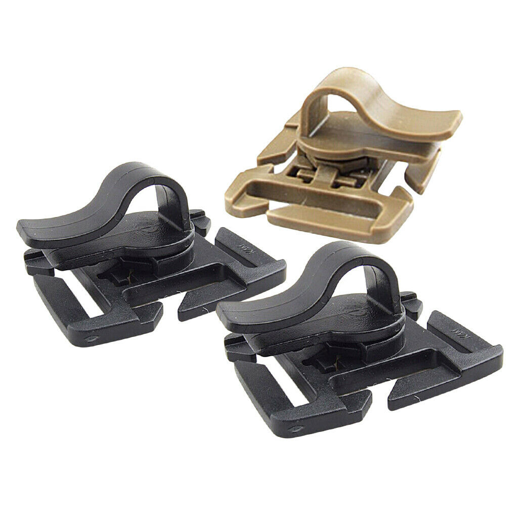 3x Water Tube Clips for Hydration Backpack