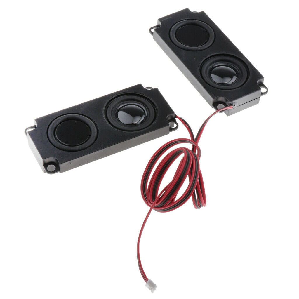 Replacement Audio Speake Loud Speakers 4ohm 5W Full Range for TV Laptop