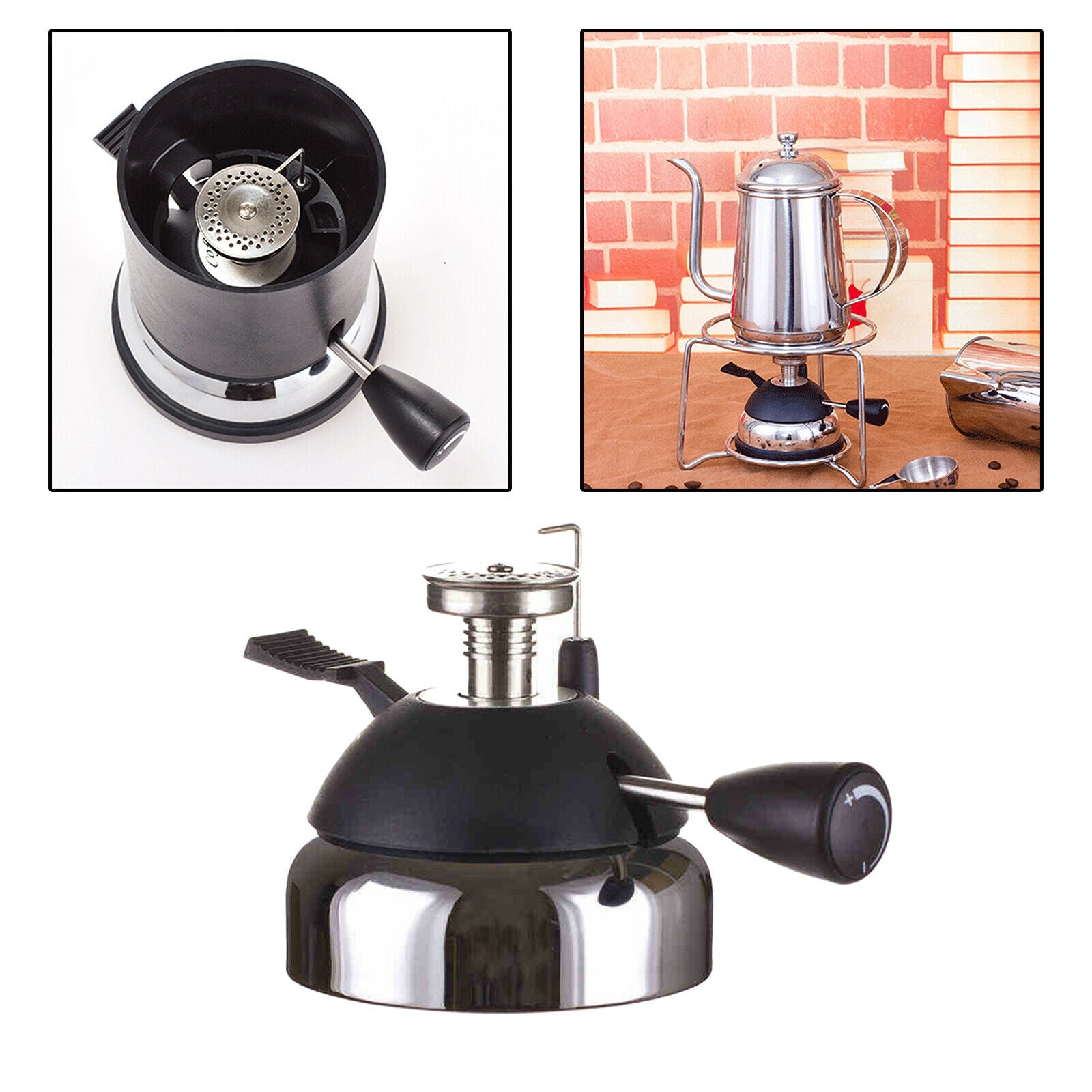 Mini Gas Burner Burner Cooking Stove for Travel Hiking Camping Cooking