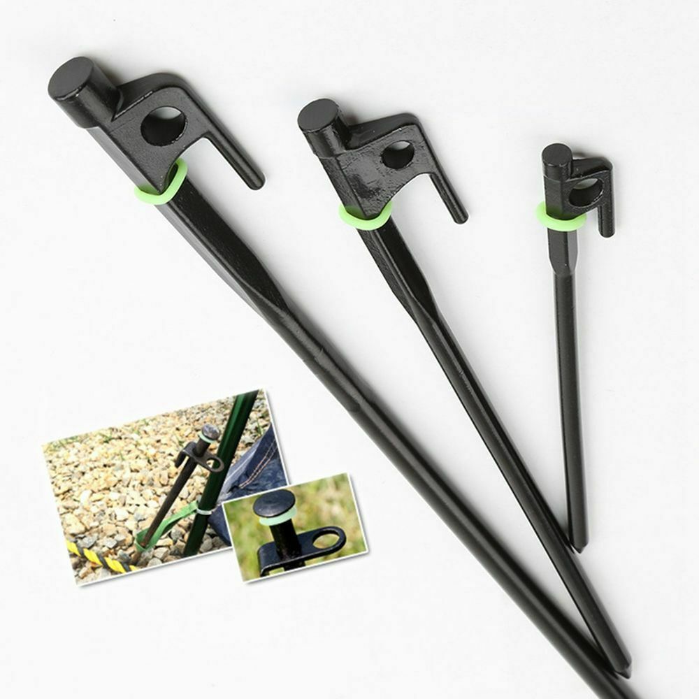 Fluorescent Tents Accessories Outdoor Camping Fishing Rod Rings Tent Nail Ring