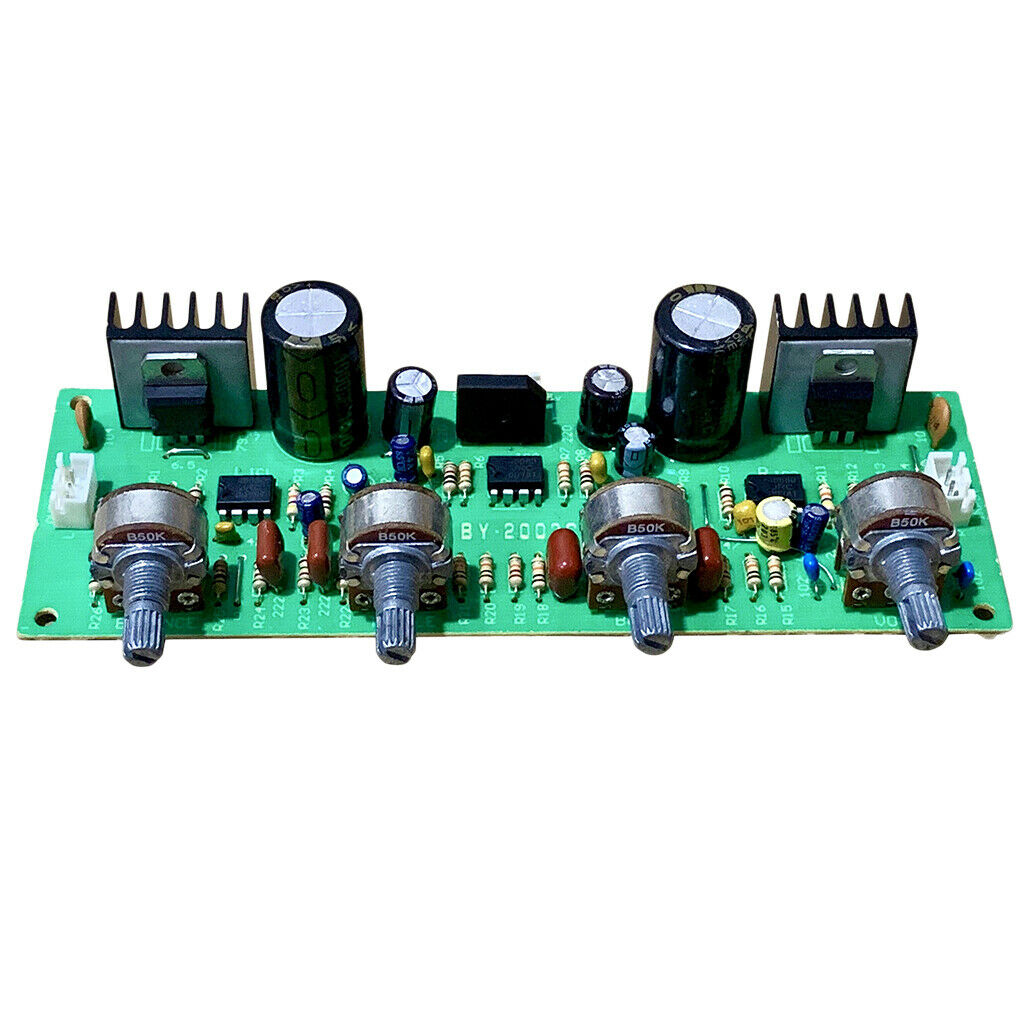 Preamp Volume Control Board With Four Buttons For Highs, Lows,