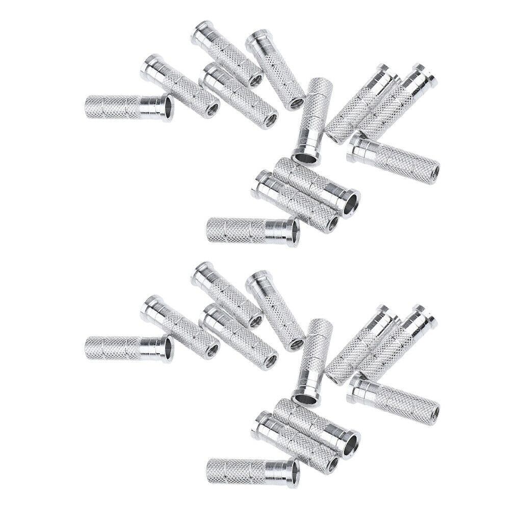 24Pcs/Set Aluminum Arrow Inserts for 6.2mm Arrow Shaft Archery Accessories