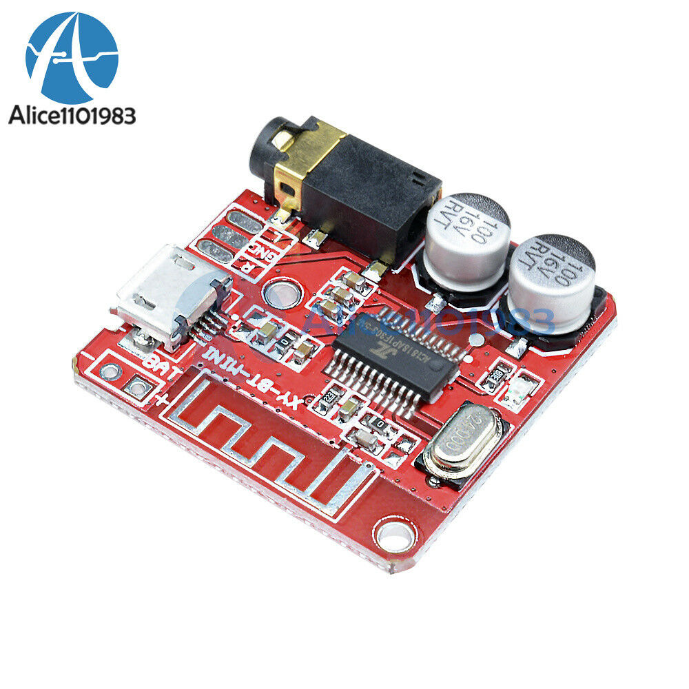 3.7V-5V Mini Bluetooth 4.1 Audio Receiver MP3 Decoder Lossless Amplifier Module