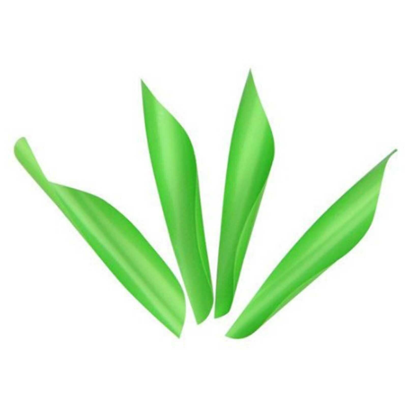 50pcs Spiral Feather Spin Wing Vanes Fletches Right DIY Arrow Hunting CA