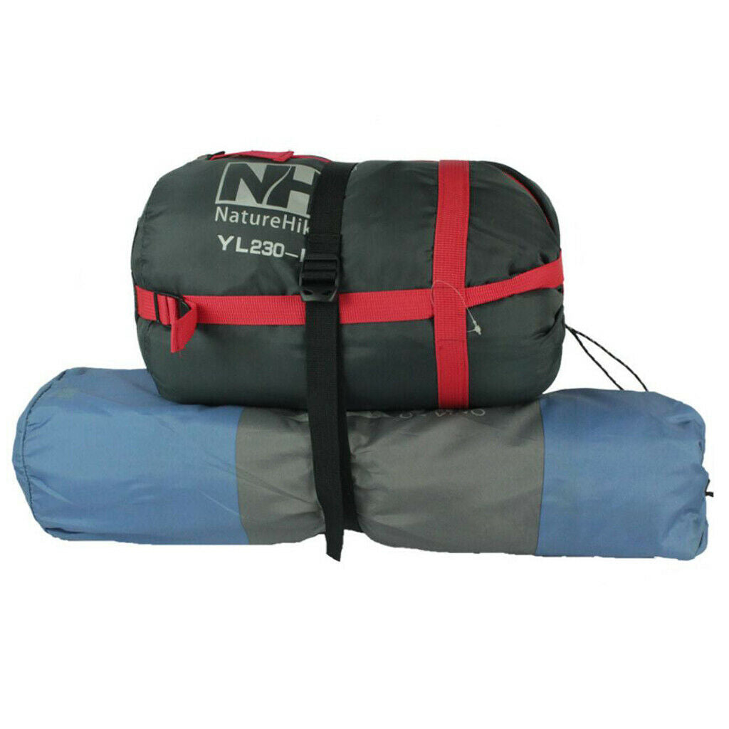 6pcs Strapping Cable Ties Camping Travel Bag Band with Buckle