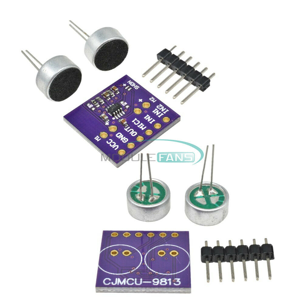 MAX9813H Microphone Amplifier Module Fixed Gain Integrated Module