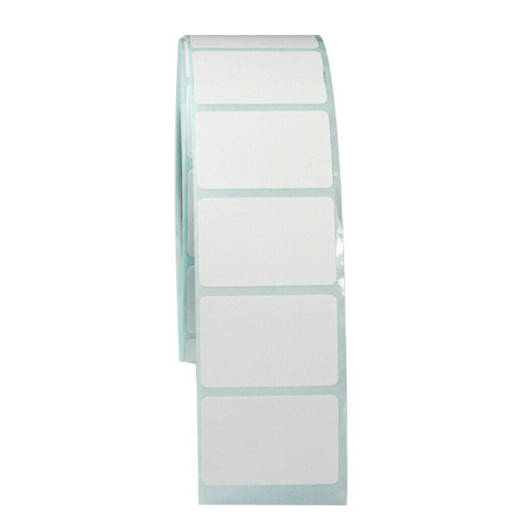 (3 Roll/3000 Labels) Direct Thermal Blank Labels Barcode Label White