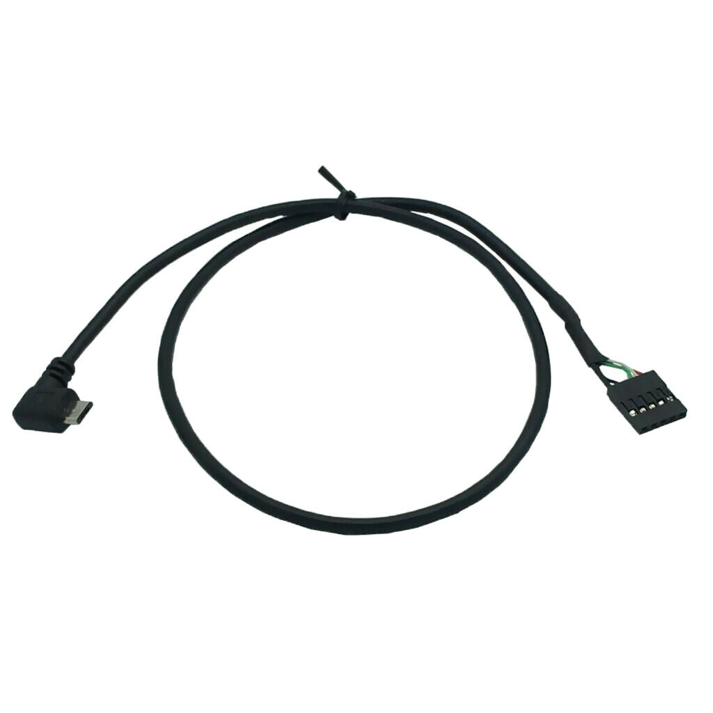 Micro USB to 5P Pin   Wire Cable, Male/Female Header Motherboard Cord for