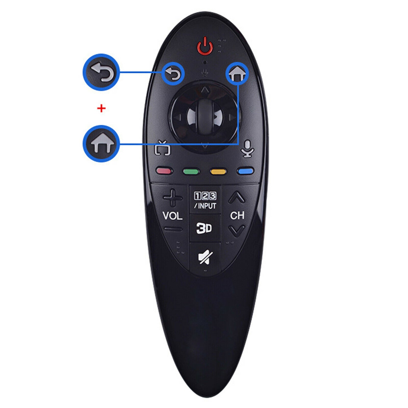 Replacement Remote Control Universal For LG Smart TV AN-MR500G Controller