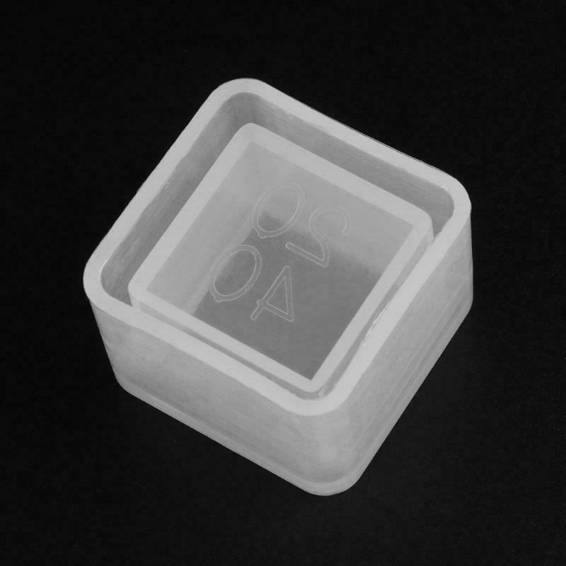 Cube Flower Pot DIY Silicone Mold Garden Planter Cement Concrete Vase Soap Mould