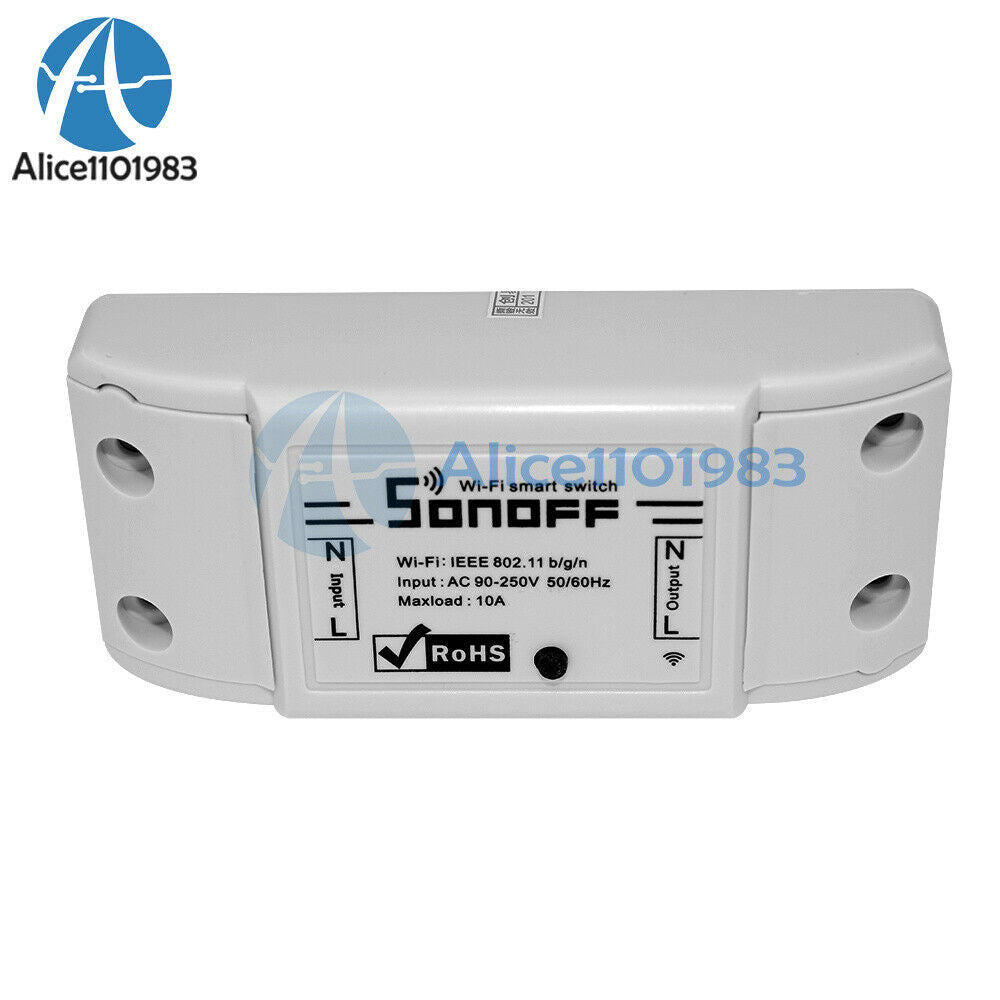 ABS Shell Socket Sonoff WiFi Wireless Smart Switch Module for Home DIY Android