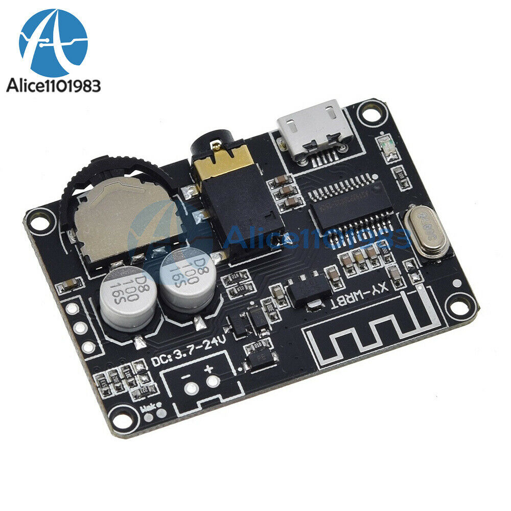 Adjustable Volume DC3.7-24V Bluetooth 5.0 Stereo Audio Decoder Board