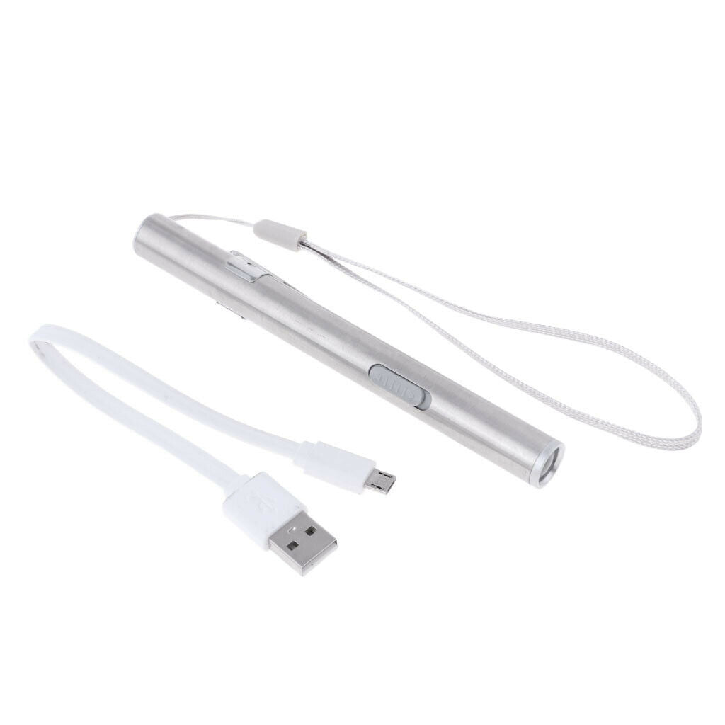 Outdoor Mini LED Penlight Portable Camping Travel Flashlight Rechargeable