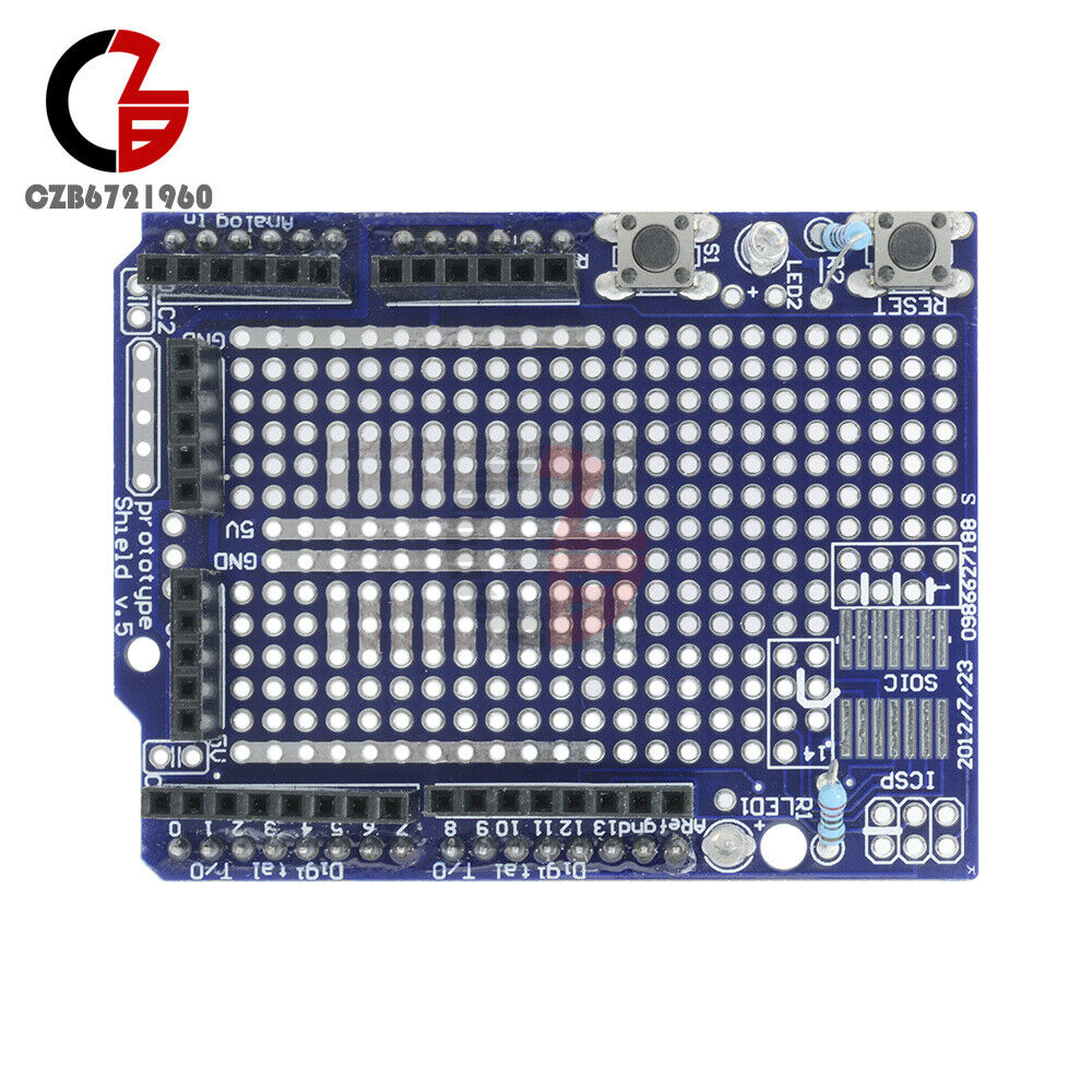 Arduino Prototyping Prototype Shield ProtoShield + Mini Breadboard Atmega328P