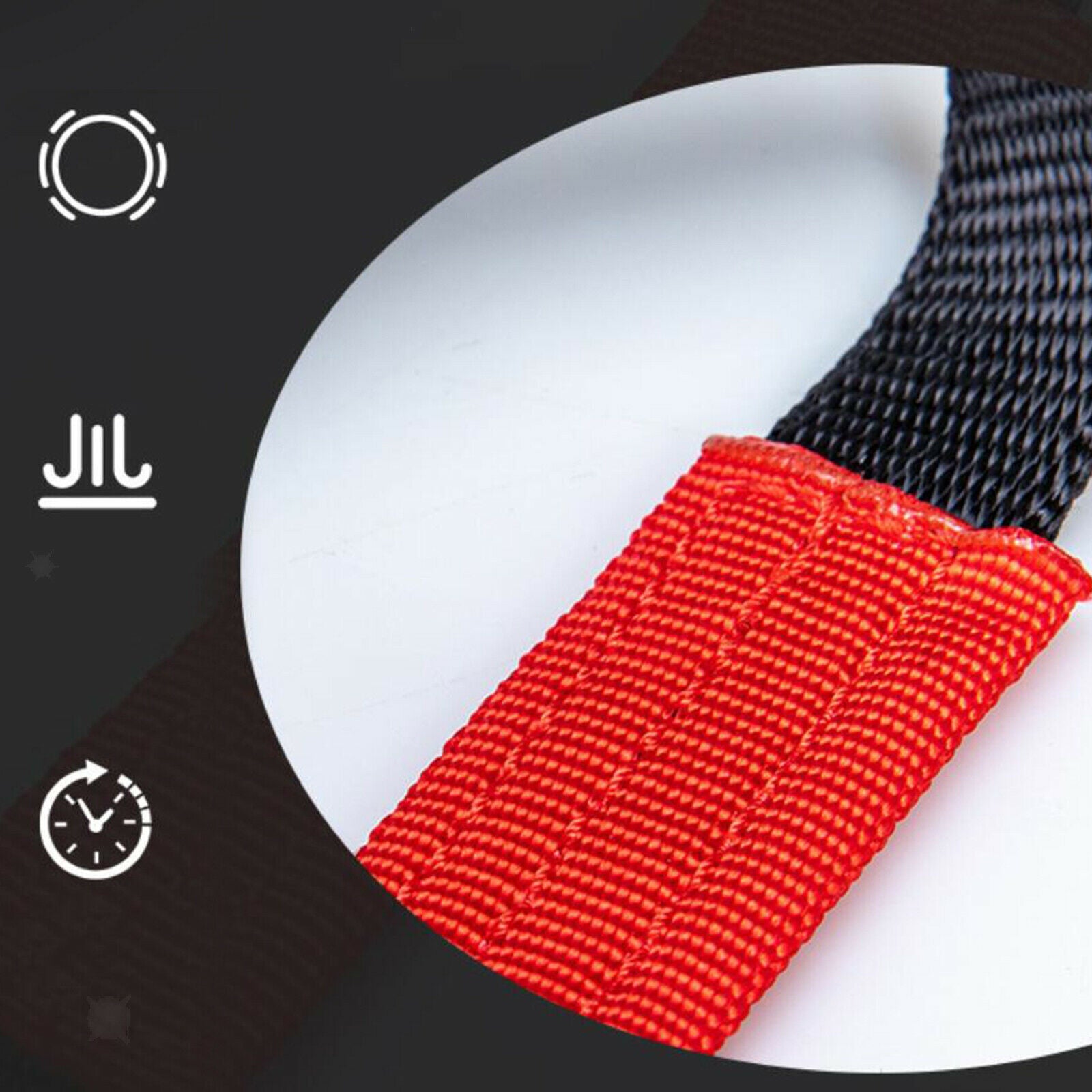 Climbing Foot Ascender Foot Riser Loop Webbing Feet Sling Carabiner Harness